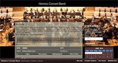 Desktop Screenshot of henricoconcertband.com